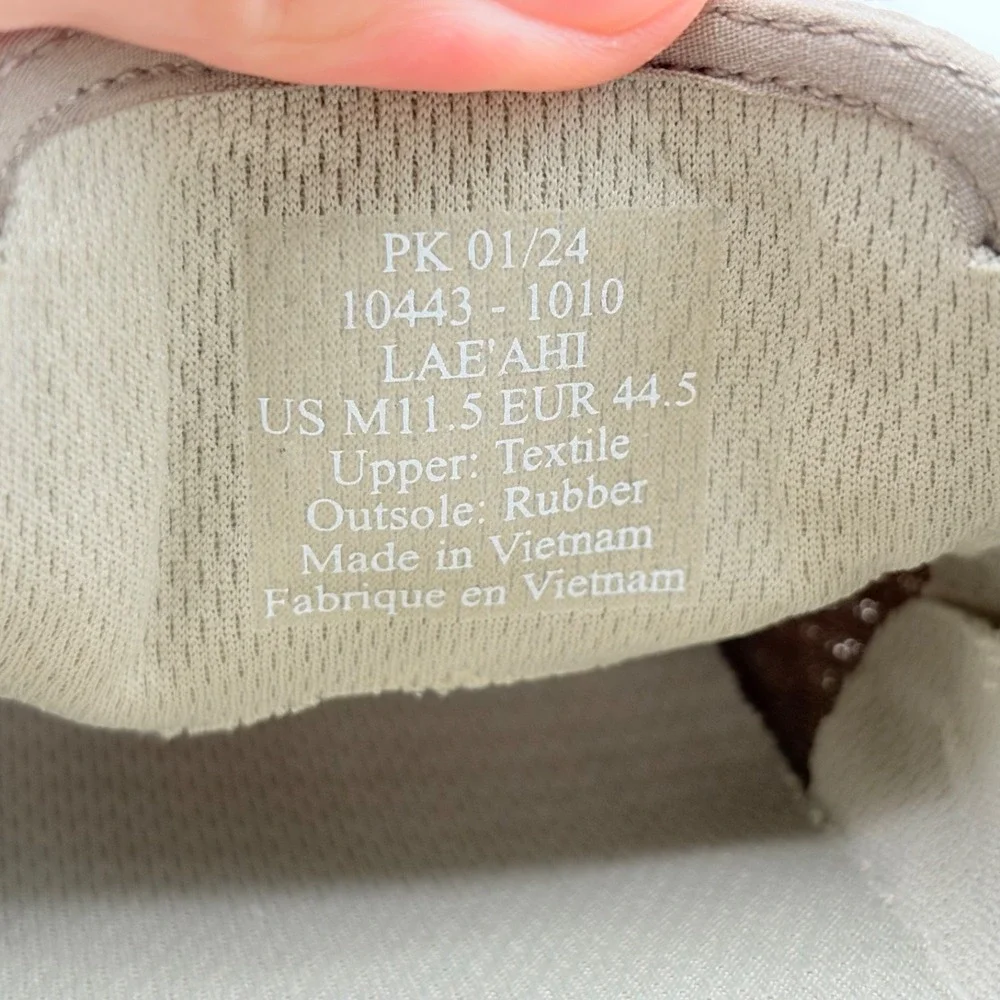 Olukai LAE'AHI Casual Shoes Mens Size 11.5 Clay Mesh Slip On